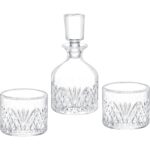 Madame Coco Aron 3 Parça Cam Viski Karaf Seti - Kapaklı - Görsel 5