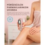 Mieco Sapphire Soğutma Özellikli IPL Lazer Epilasyon Aleti (Safir Cam) - Rosegold +  Gözlük ve Çanta Hediyeli - Görsel 4