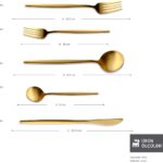 Karaca Orion Shiny Gold 30 Parça 6 Kişilik Çatal Kaşık Bıçak Seti - Görsel 2