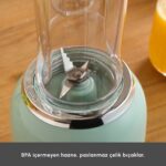 Karaca Retro Personal Kişisel Smoothie Blender Green - Görsel 5