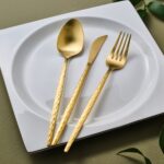 Karaca Callisto 12 Kişilik 84 Parça Gold Çatal Kaşık Bıçak Takımı - Görsel 4
