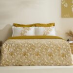 Karaca Home Orla %100 Pamuk Çift Kişilik Nevresim Takımı Sarı