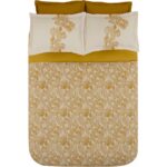 Karaca Home Orla %100 Pamuk Çift Kişilik Nevresim Takımı Sarı - Görsel 2