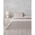 English Home Linework Kolay Ütülenir Tek Kişilik Nevresim Takımı 160X220 cm Açık Mürdüm