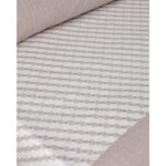 English Home Linework Kolay Ütülenir Tek Kişilik Nevresim Takımı 160X220 cm Açık Mürdüm - Görsel 5