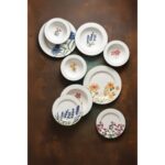 Tabak Evi Porselen New Flower Garden Yemek Takımı 6 Kişilik 24 Parça BNS24YKPRS1104