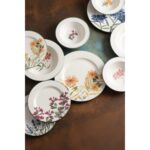 Tabak Evi Porselen New Flower Garden Yemek Takımı 6 Kişilik 24 Parça BNS24YKPRS1104 - Görsel 5