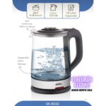 Sinbo SK-8032 Cam Kettle Kablosuz Su Isıtıcı 1.8l