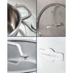 Madame Coco Nova Kısa Tencere - Çelik - 26 cm - Görsel 5