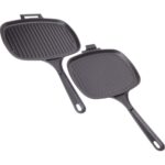 Sürel Oval Izgara Tost Mat Siyah 25 x 18 cm - Görsel 3