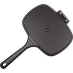 Sürel Oval Izgara Tost Mat Siyah 25 x 18 cm - Görsel 4