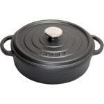 Sürel 28 cm Yuvarlak Sığ Tencere Mat Siyah