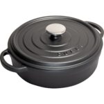 Sürel 28 cm Yuvarlak Sığ Tencere Mat Siyah - Görsel 2