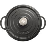 Sürel 28 cm Yuvarlak Sığ Tencere Mat Siyah - Görsel 4