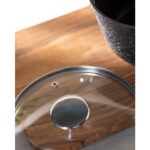 Madame Coco Noir Titanyum Derin Tencere - Siyah - 18 cm - Görsel 3