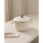 Madame Coco Salentino Derin Tencere - Beyaz - 22 cm