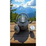 Funas Group Avcı, Çoban, Kampçı, Çift Taraflı Çaydanlık, Süzekli 4 Litre - Görsel 5