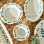 Bella Maison Ocaliptus Stoneware 26 Parça 6 Kişilik Kahvaltı Takımı Yeşil - Görsel 4