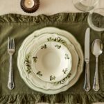 Bella Maison Julia Stoneware 24 Parça 6 Kişilik Yemek Takımı Yeşil - Görsel 3