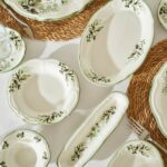 Bella Maison Julia Stoneware 26 Parça 6 Kişilik Kahvaltı Takımı Yeşil - Görsel 4
