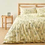 Bella Maison %100 Pamuk Ranforce Nancy Çift Kişilik Nevresim Seti Sarı (200X220 Cm)