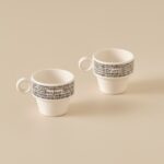 Bella Maison Merci Seramik Espresso 4'lü Kahve Fincanı Seti Siyah (105 cc) - Görsel 3