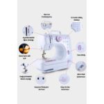 Post Alley Çok Fonksiyonlu 12 Fonksiyonlu Profesyonel Dikiş Makinesi Dikiş Çantalı - Görsel 2