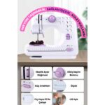 Post Alley Çok Fonksiyonlu 12 Fonksiyonlu Profesyonel Dikiş Makinesi Dikiş Çantalı - Görsel 3