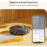 Roborock Q8 Akıllı Robot Süpürge 8000 Pa Emiş Gücü Uygulama Kontrolü ile Düz Zemin İçin - Görsel 5