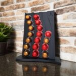 25 cm Dalgalı Tasarımlı Nespresso Kapsül Tutucu ve Düzenleyici Nespresso  Uyumlu Kapsül Kahve Standı - Görsel 3