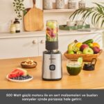 Karaca Smoothie On The Go Personal Kişisel Smoothie Blender Inox - Görsel 3