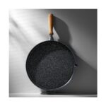 Nehir Alüminyum Döküm Gözleme Tavası - Siyah - 36 cm - Görsel 3