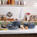 Schafer Fiesta Seramik Tava - Siyah / Açık Kahverengi - 24 cm - Görsel 3