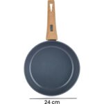 Schafer Fiesta Seramik Tava - Siyah / Açık Kahverengi - 24 cm - Görsel 4