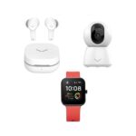 Vestel Akıllı Wifi Kamera Sc 301 + V23 Minidots Kulaklık + Akıllı Saat 2 Max