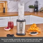 Karaca Smooth And Crush Personal Kişisel Smoothie Blender Inox - Görsel 5