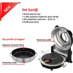 Eratec Taş Fırın Seti Pm-27 Xxl Yeni Versiyon ( Pizza Makinası) - Görsel 2