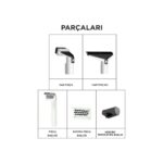 Torima Tcc-01 Siyah Buharlı Koltuk ve Halı Yıkama Makinesi Leke Çıkartma Makinesi - Görsel 5