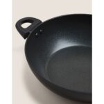 Marks & Spencer 30 cm Yapışmaz Kapaklı Wok Tava - Görsel 2