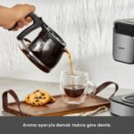 Karaca Just Coffee Aroma 2 In 1 Filtre Kahve ve Çay Demleme Makinesi Inox - Görsel 5