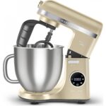 Karaca Mastermaid Chef Ultra D2000W Dijital Ekranlı Hamur Yoğurma Makinesi Mineral Gold 7l