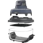Ninja Crıspi 4-In-1 Taşınabilir Cam Hazneli Pişirme Sistemi - Gri - Görsel 2