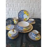 Fermato 44 Parça 6 Kişilik Çeyiz Seti Lemone Serisi