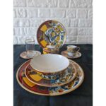 Fermato 44 Parça 6 Kişilik Çeyiz Seti Canga Serisi