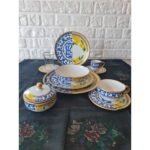 Fermato 56 Parça 6 Kişilik Çeyiz Seti Lemone Serisi