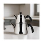 Nehir Almira Midi Boy Paslanmaz Çelik 0.75-1.50 Lt. Çaydanlık Takımı