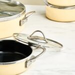 Karaca Erva 14 Parça İndüksiyon Tabanlı Emaye Çeyiz Seti Krem - Görsel 2