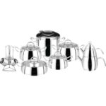 Karaca Yeni Zeyna 17 Parça Çelik Çeyiz Tencere Seti – İndüksiyon Tabanlı, Ergonomik Saplı, Kolay Temizlenir, 20-26 cm