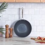 Karaca BioDiamond Pro İndüksiyon Tabanlı Wok Tava 28 cm 2,8 Lt - Görsel 4