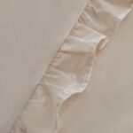 Karaca Home Pure Ruffle %100 Pamuk Çift Kişilik Nevresim Takımı Ekru - Görsel 3